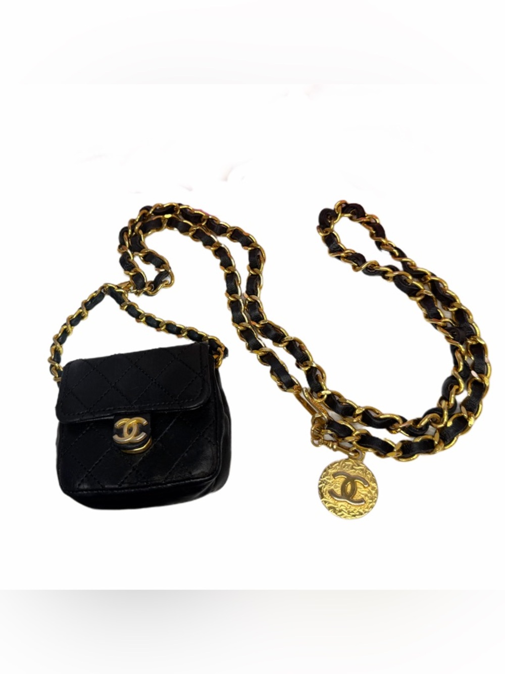 1982 CHANEL Micro Belt Bag